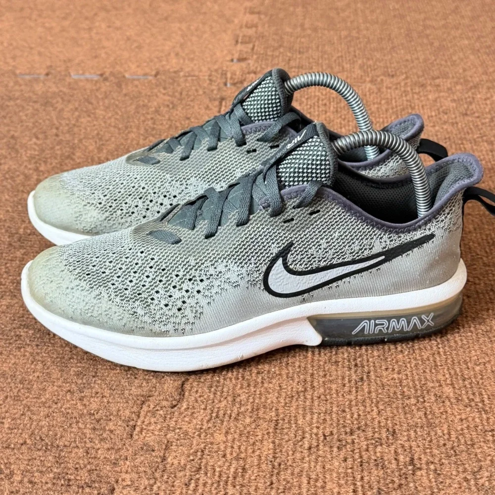 Nike Air Max Kantara Grey Black Running‎ Shoes AQ2244-003 Mens 7Y Womens 8.5 gym